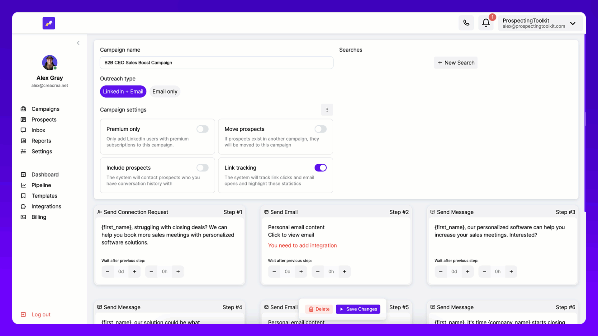 Create personalized videos at scale for sales prospecting