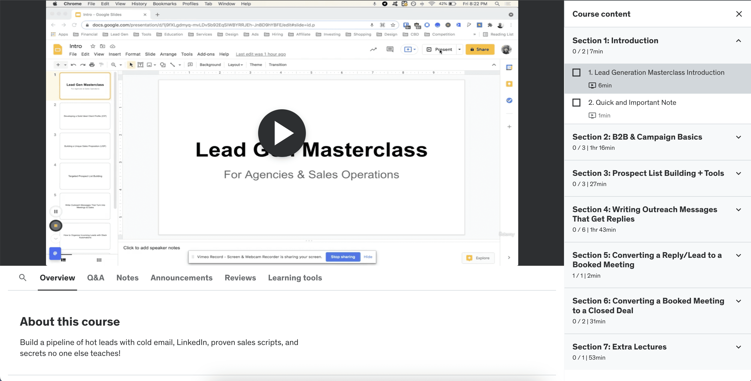 Master B2B Sales and Lead Generation